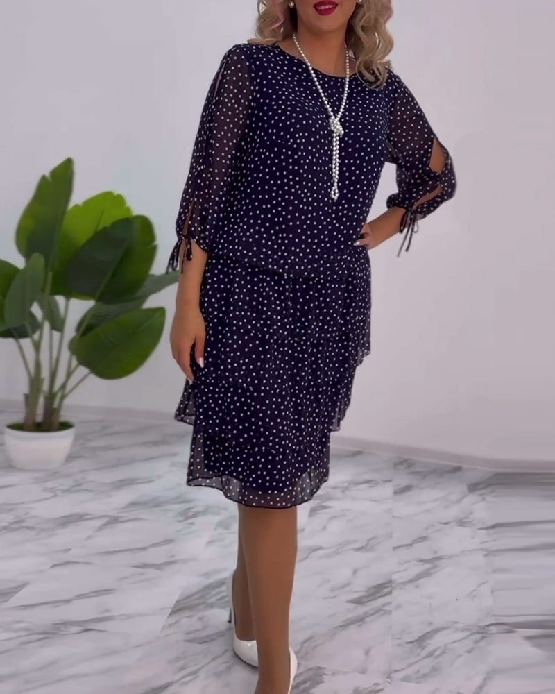 Levoire | Robe Élégante À Pois