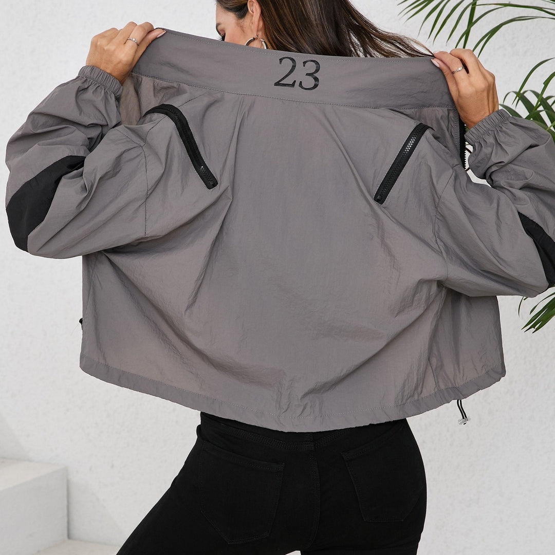 Levoire | Veste De Vent Élégante Pour Femmes gris