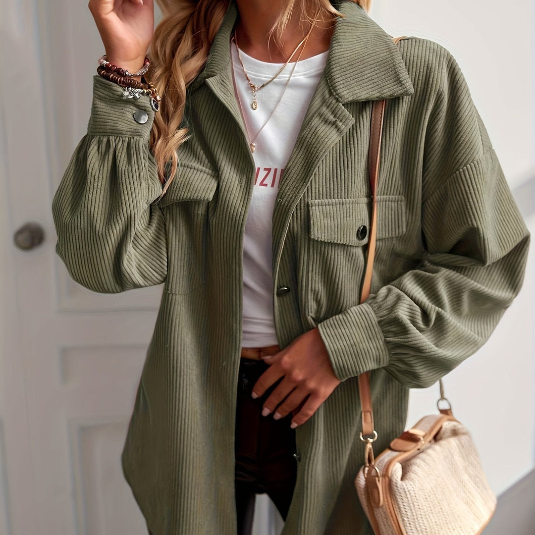 Levoire | Veste Avec Boutons Et Poches Pour Femmes