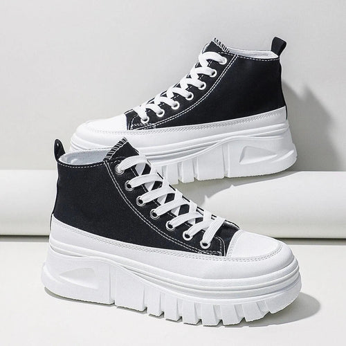 Levoire | Baskets en toile avec lacets