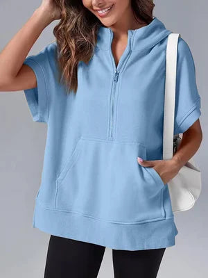 Levoire | Chemise Fluide Style Rentou Bleu ciel