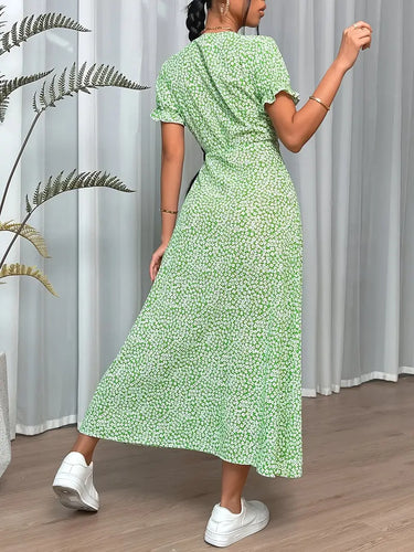 Levoire | Robe À Manches Courtes Polyvalente Pour Le Printemps Et L'Été