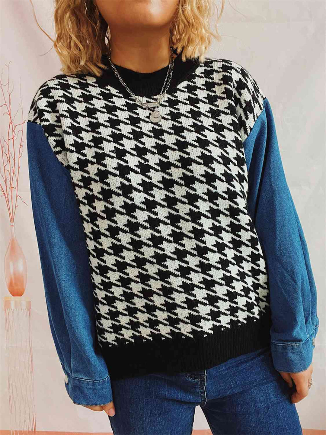 Levoire | Pull Long Torsadé Col Montant Hiver Style type 4