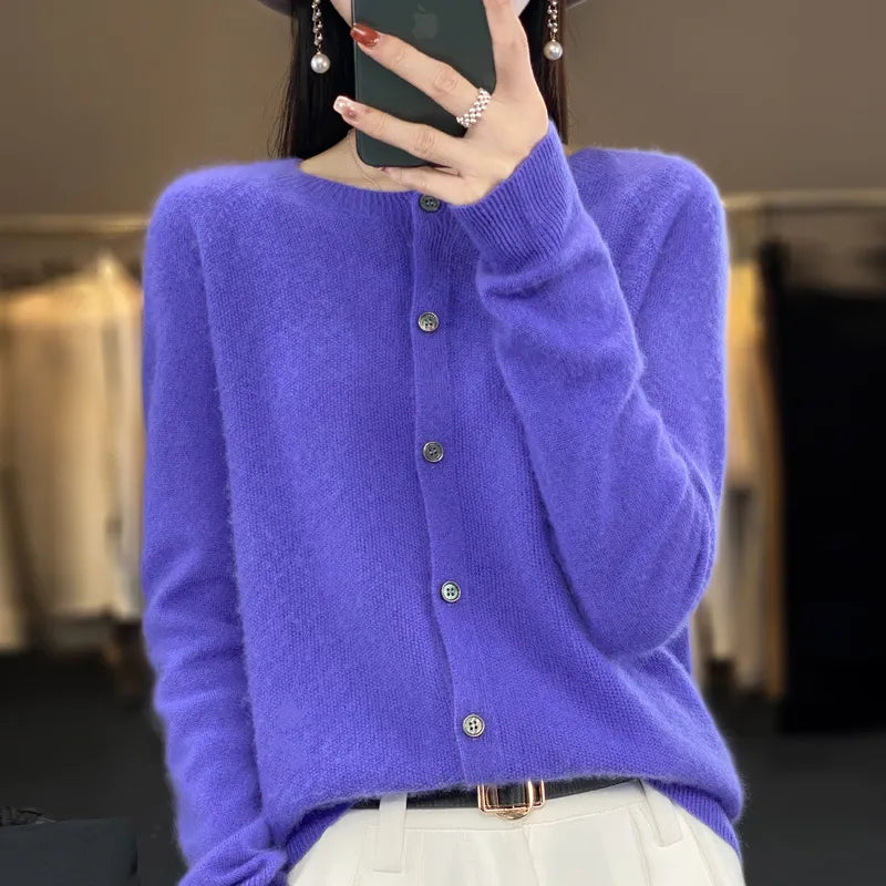 Levoire | Pull en laine chaude et fait à la main Violeta