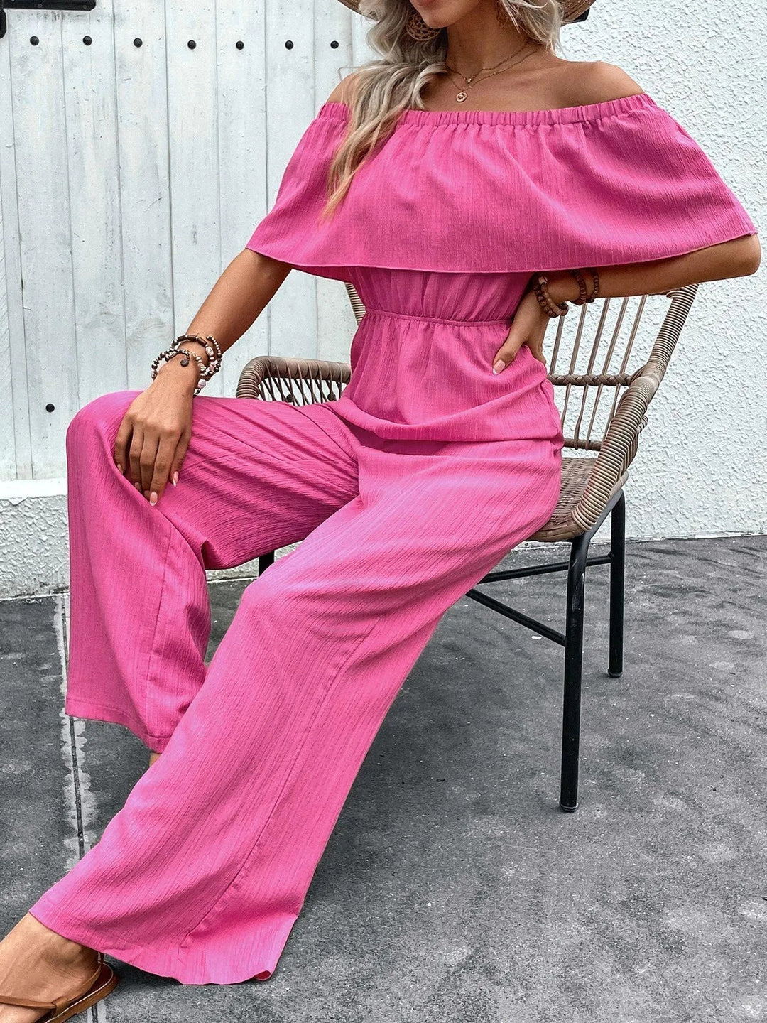 Levoire | Combinaison femme à épaules découvertes