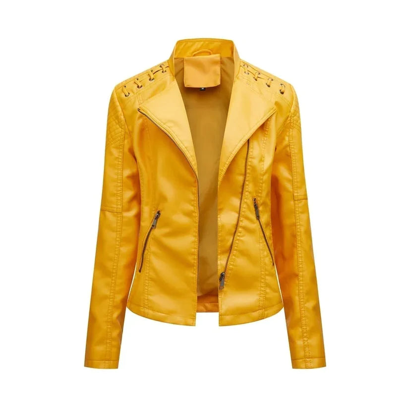 Levoire | Veste à manches longues réversible avec plusieurs poches Jaune