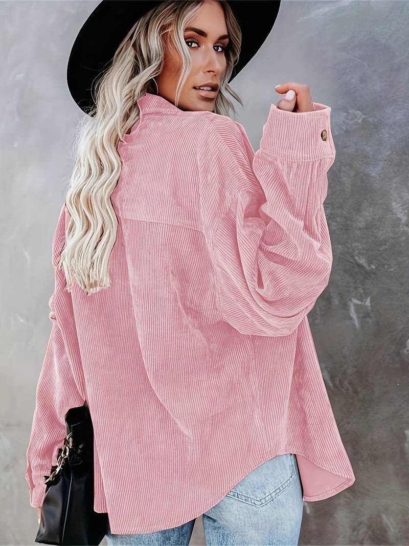 Levoire | Polo en cordon pour femmes Rosa