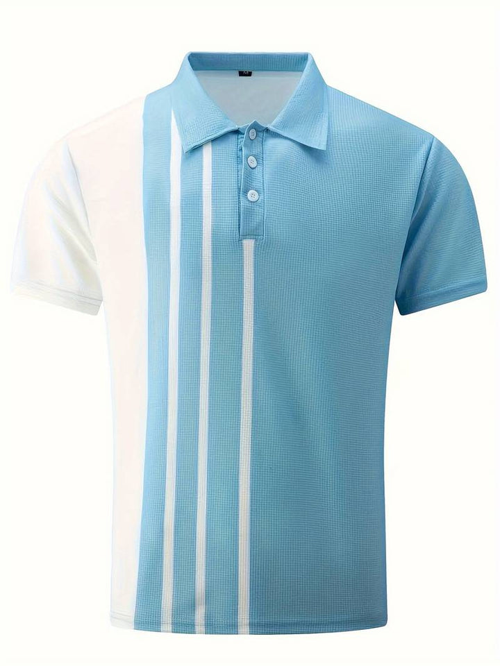 Levoire | Chemise En Bloc De Couleur À Carreaux Et Rayures