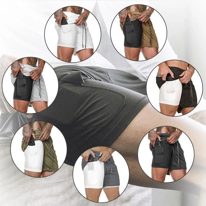 Levoire | Vêtements De Sport Shorts Courts Pour Hommes