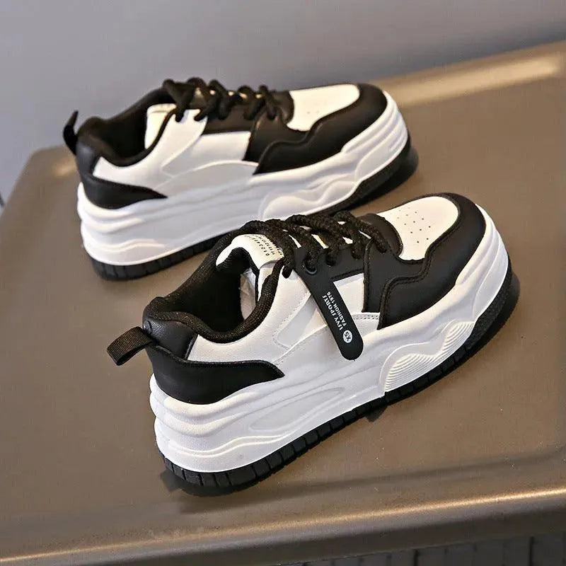 Levoire | Baskets pour femmes avec talon Noir