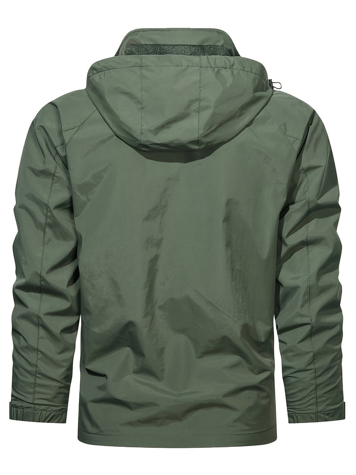 Levoire | Veste Imperméable Pour Homme Avec Capuche