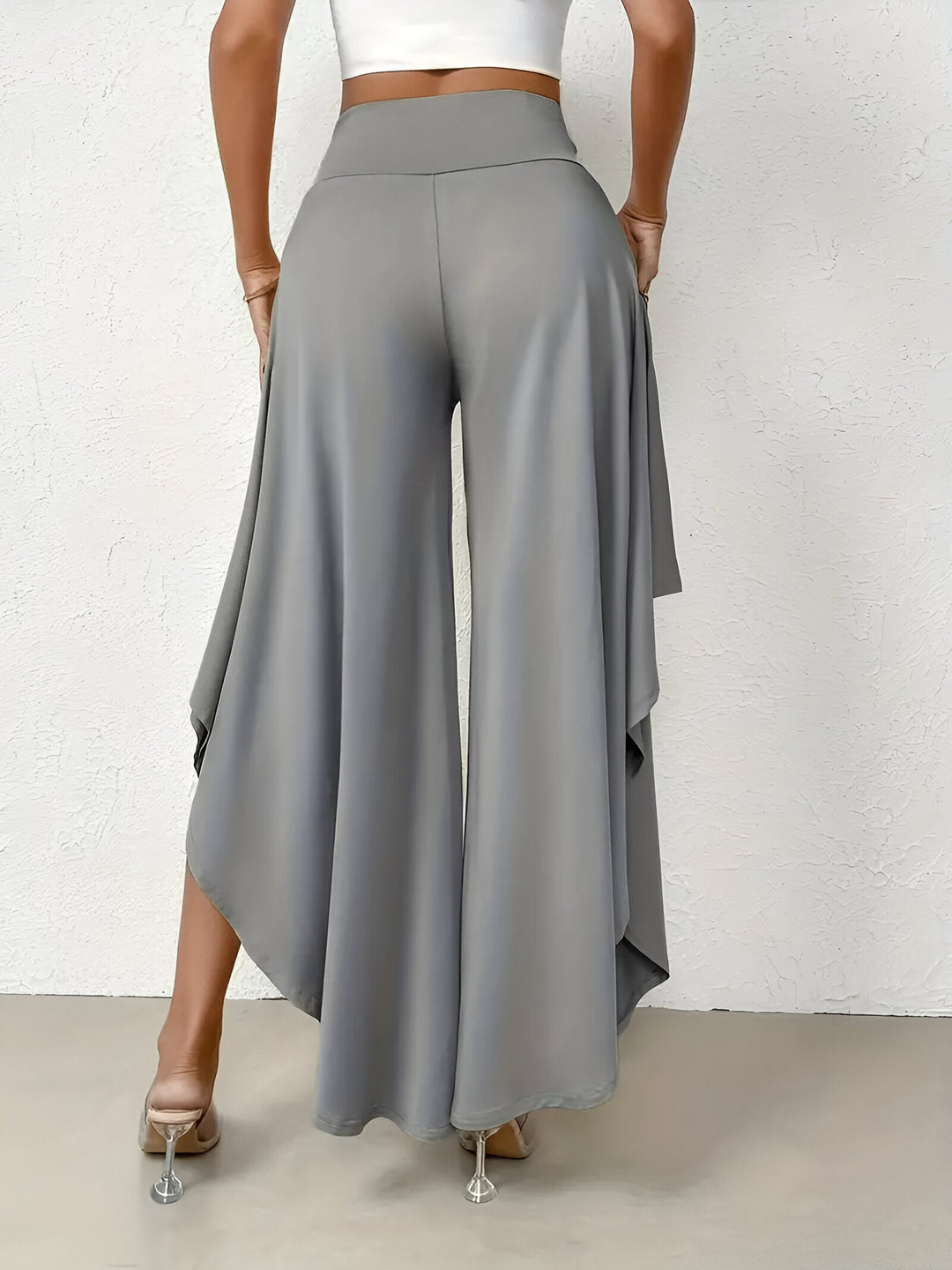 Levoire | Pantalon Asymétrique À Coupe Large