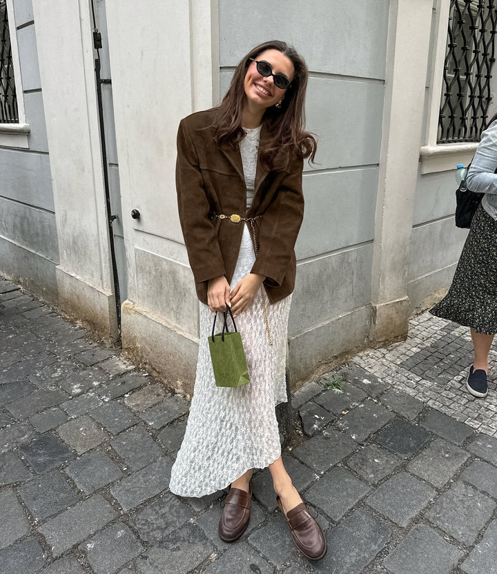 Levoire | Blazer En Daim Élégant Pour Toutes Les Occasions