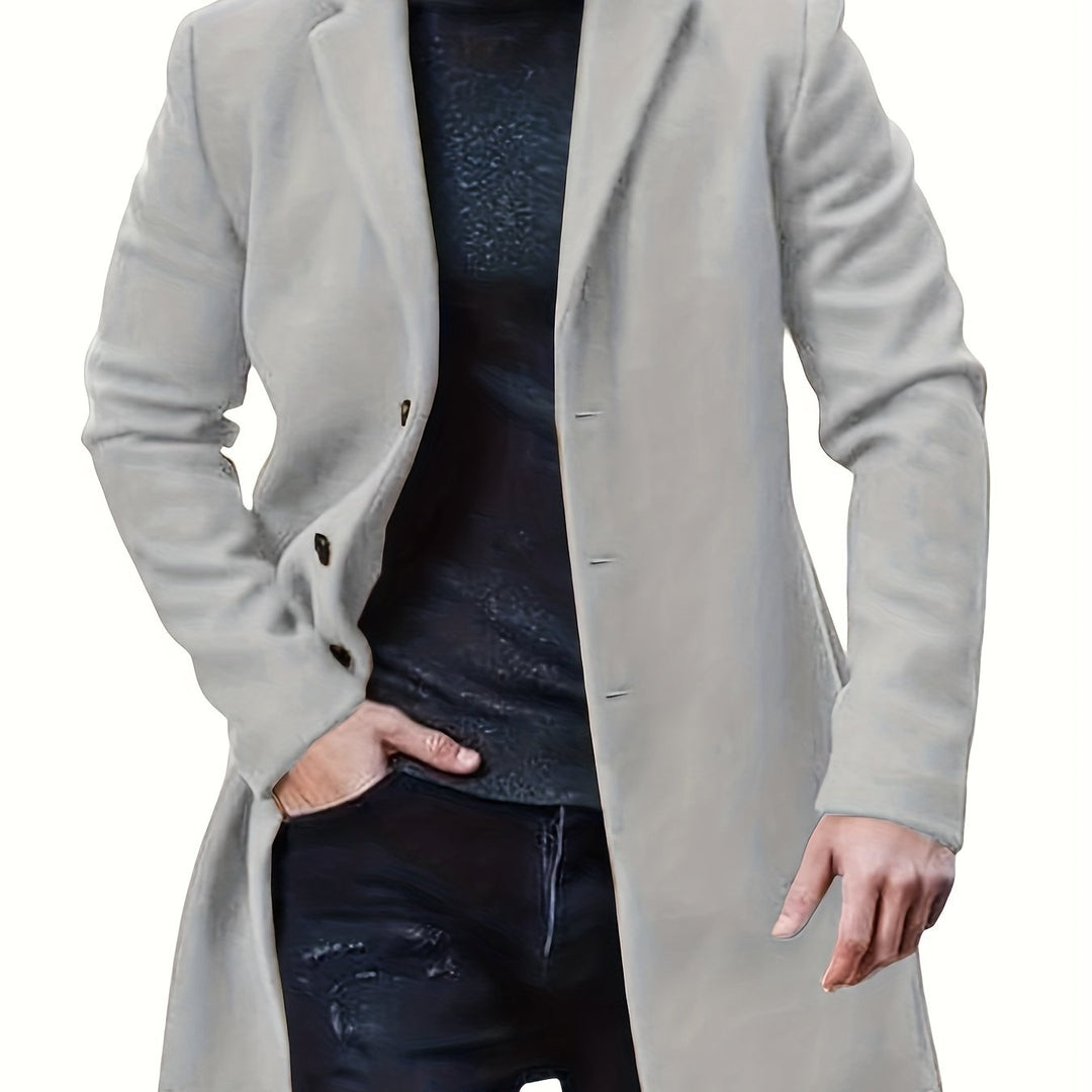 Levoire | Manteau Trench Pour Hommes Élégant