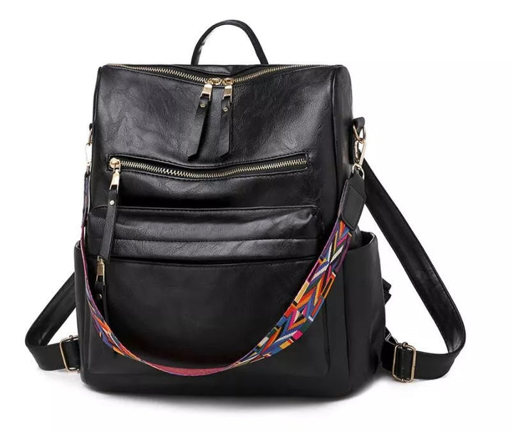 Levoire | Sac en cuir pour femmes avec style Noir