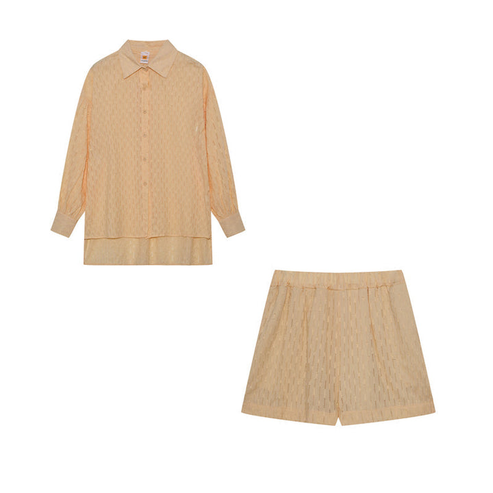 Levoire | Ensemble Chic De Chemise Et Shorts