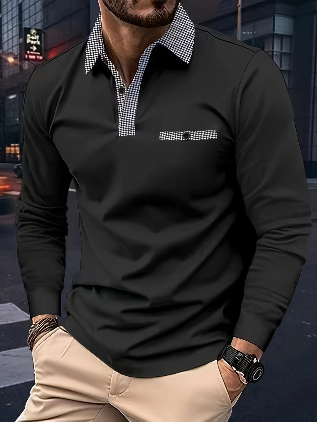 Levoire | Polo Élégant Pour Homme Nior