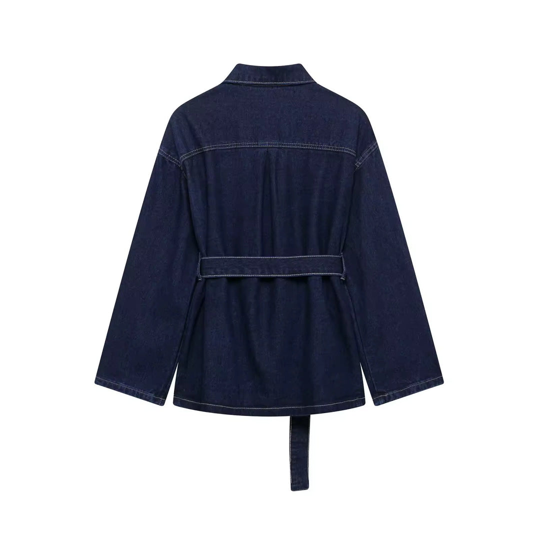 Levoire | Veste En Denim Satz Classic Chic & Pantalon