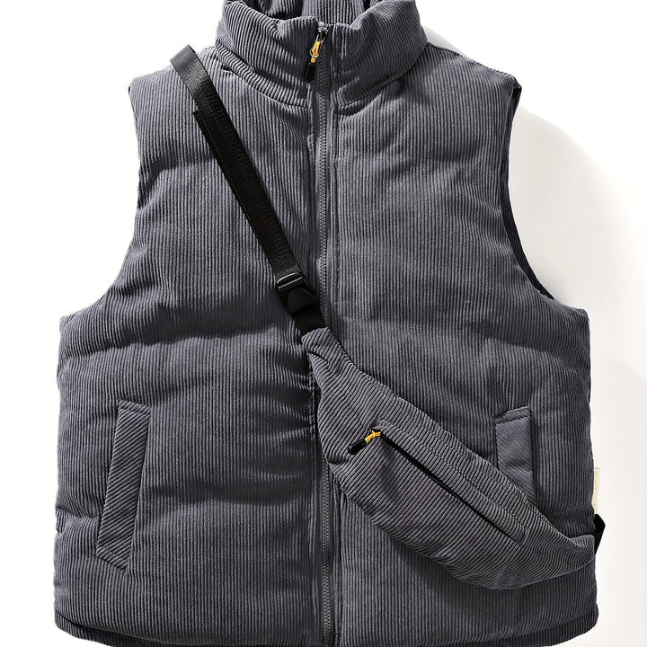 Levoire | Rento Taille Haute Gilet Avec Sac Croisé