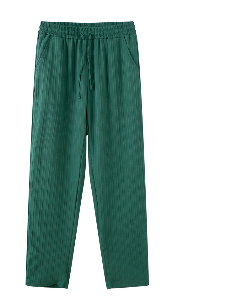 Levoire | T-Shirt À Manches Longues Unicolore Et Pantalons De Survêtement