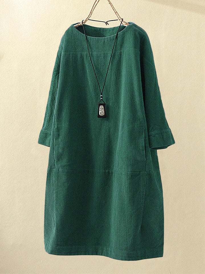 Levoire | Robe De Printemps Élégante Vert