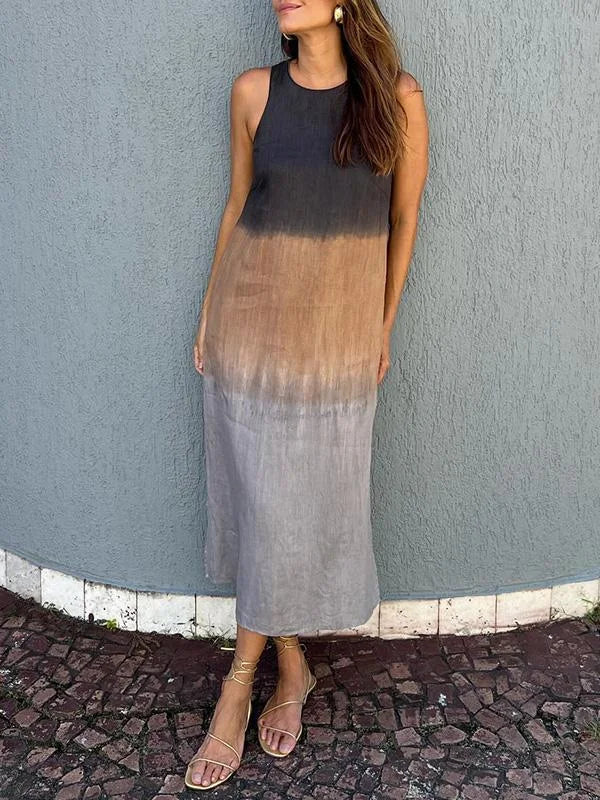 Levoire | Robe D'Été Pour Femmes Avec Décolleté En V S'asseoir