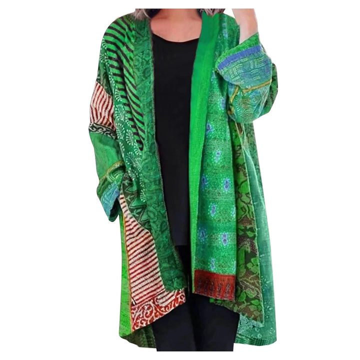 Levoire | Pull Vintage À Manches Longues Vert