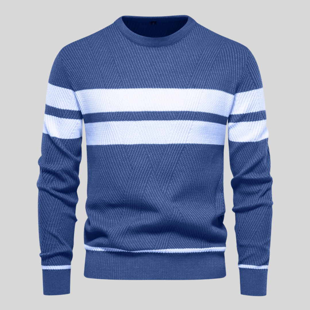 Levoire | Pull en coton plus chaud Bleu