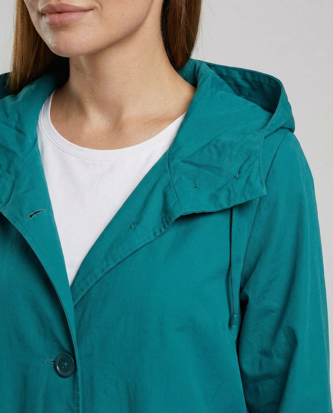 Manteau imperméable confortable pour dames avec capuche | Heidi-Mode