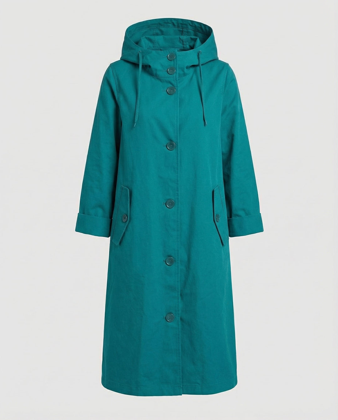 Manteau imperméable confortable pour dames avec capuche | Heidi-Mode