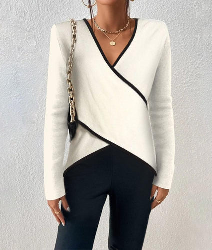 Levoire | Rento V-Neck Chemise À Manches Longues