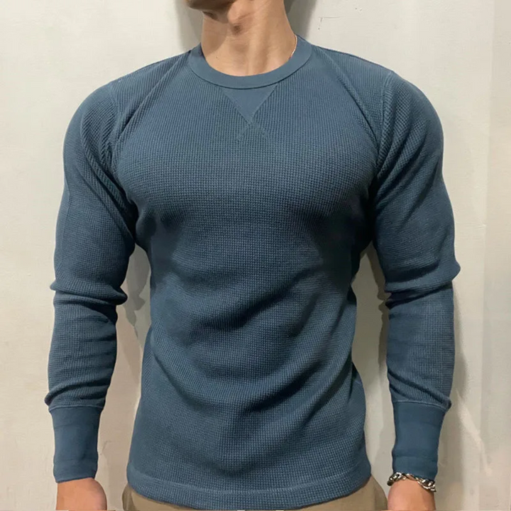 Levoire | Pull Manches Longues FR Hommes Bleu