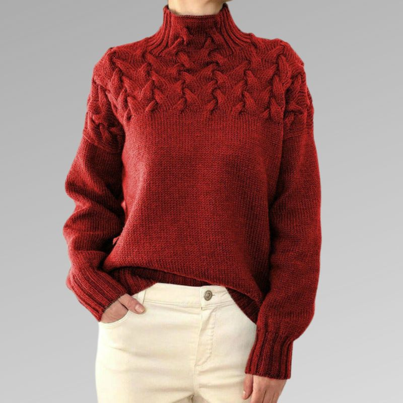 Levoire | Chauffe Pull Femmes Manches Longues Rot