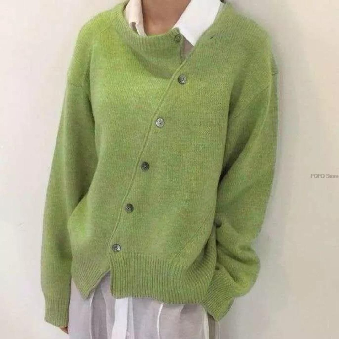 Levoire | Cardigan FR Femmes Long Vert