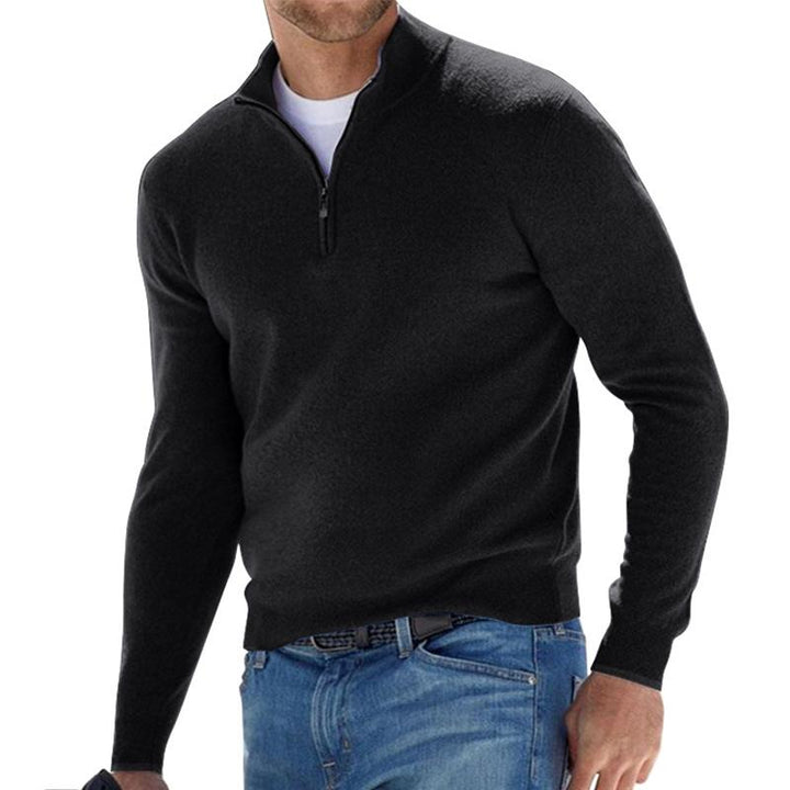 Levoire | Pull Zippé Noir