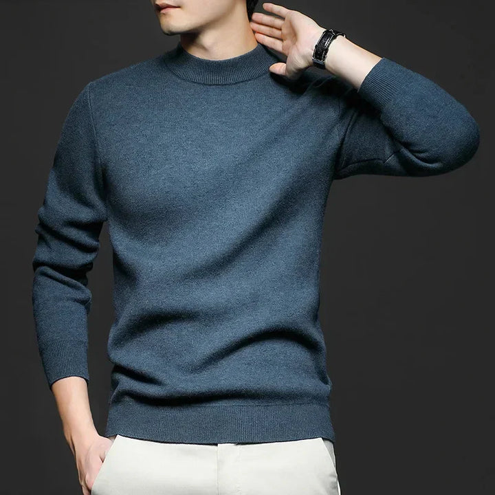 Levoire | Polo en maille fine pour hommes Vert