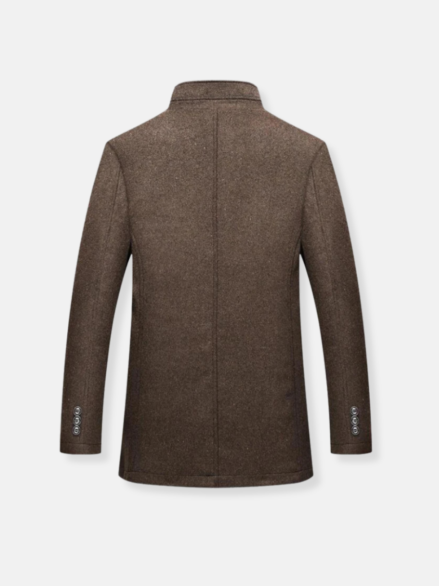 Levoire | Trench-Coat En Laine Pour Hommes