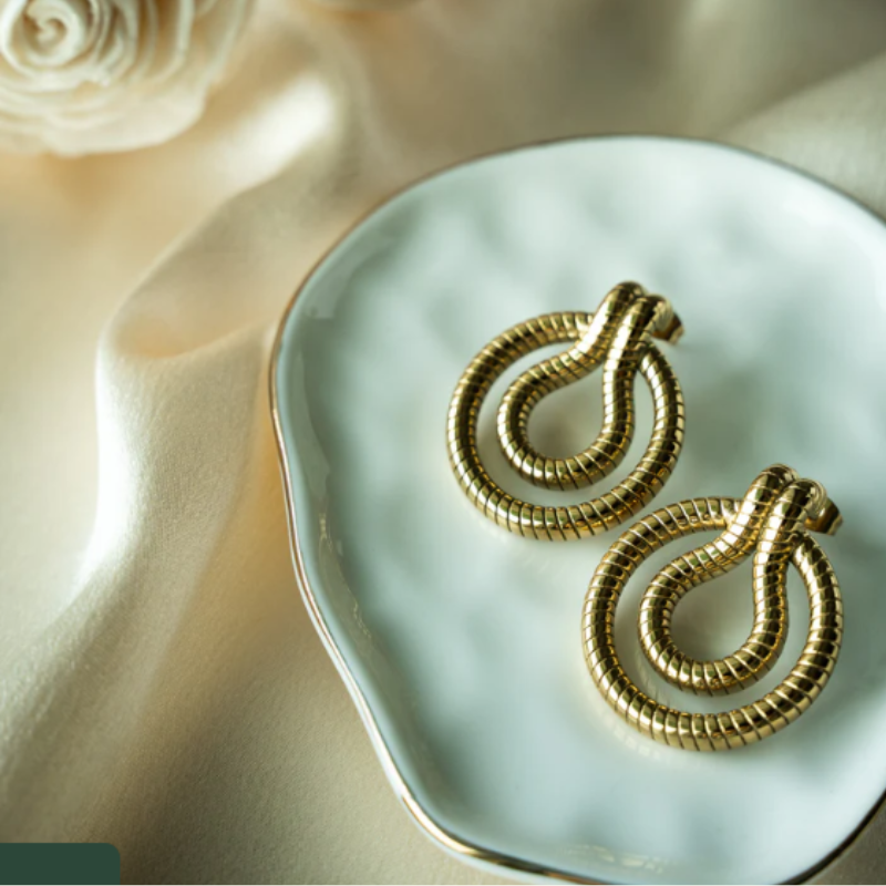 Levoire | Maze Boucles D'Oreilles Or