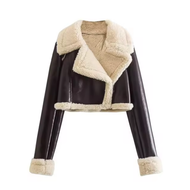 Levoire | Veste Courte En Art Brun foncé
