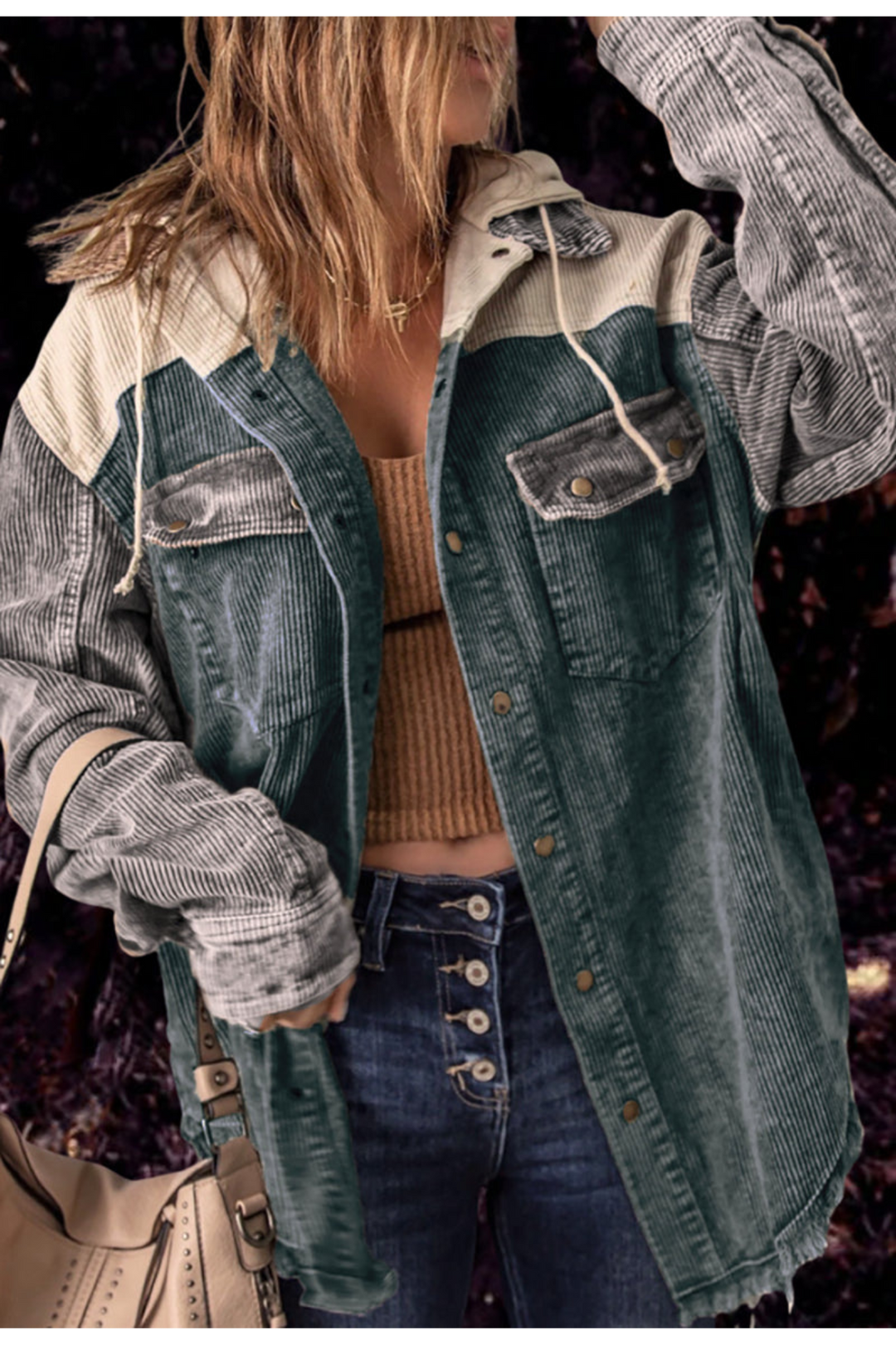 Levoire | Veste Chaude FR Femmes FR Jours Froids Vert foncé