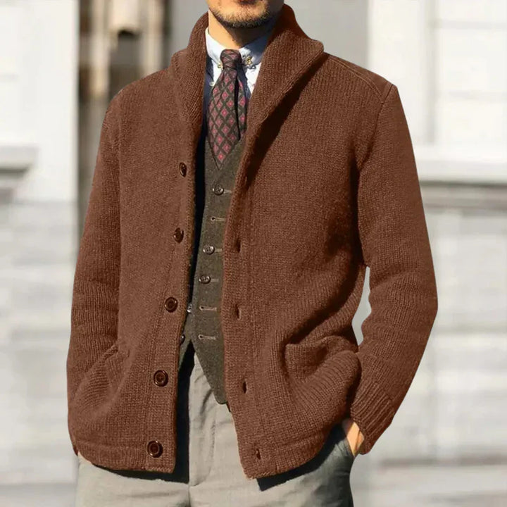 Levoire | Cardigan Élégant Braun