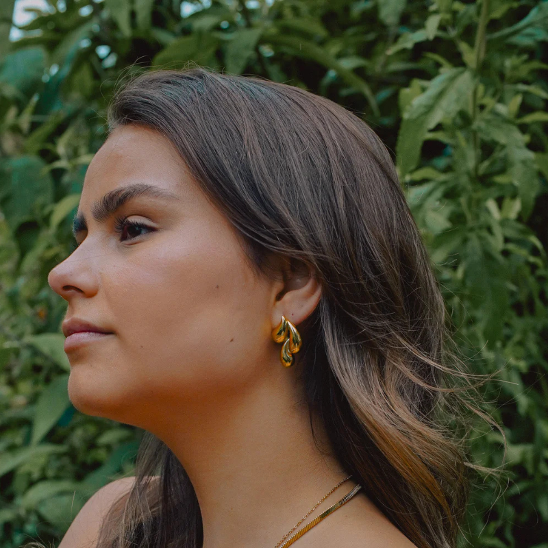 Levoire | Boucles D'Oreilles En Or En Forme De Goutte
