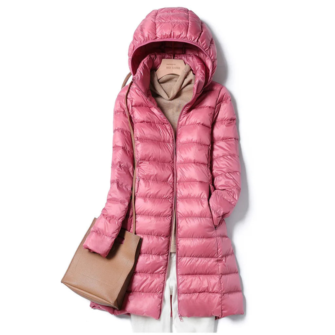 Levoire | Doudoune Pour Femmes Longue Rosa
