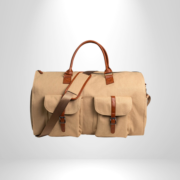 Levoire | Bagages à main Duffel Pratique et Idéal pour l'avion Khaki