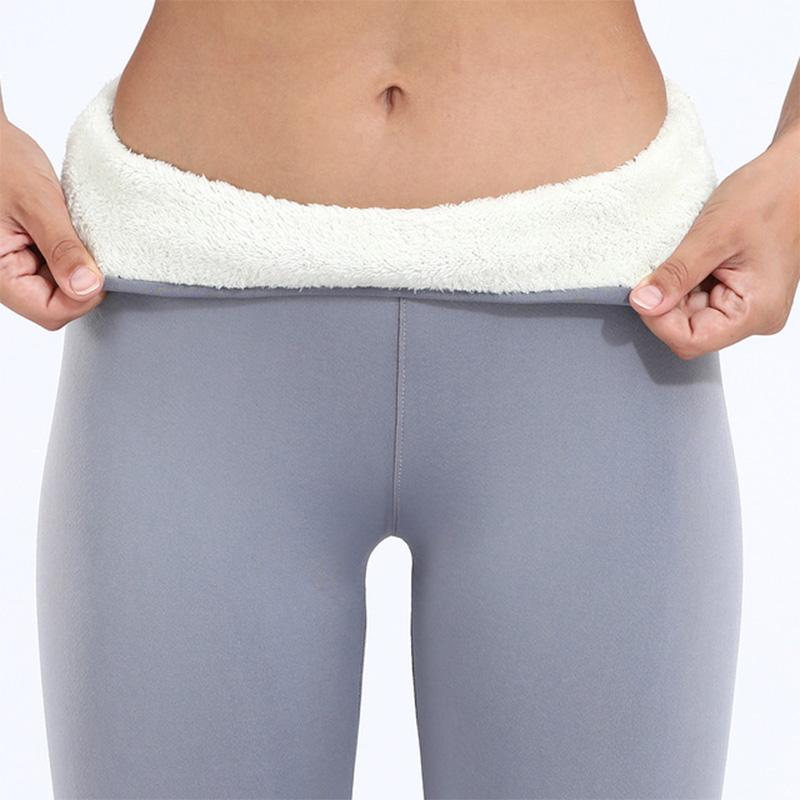 Levoire | Leggings Doublés Confortables Gris Clair