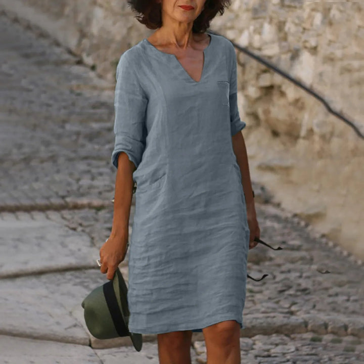 Levoire | Élégante Et Stylistique Robe gris