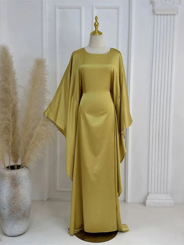 Levoire | Robe Maxi Élégante Vert fruit