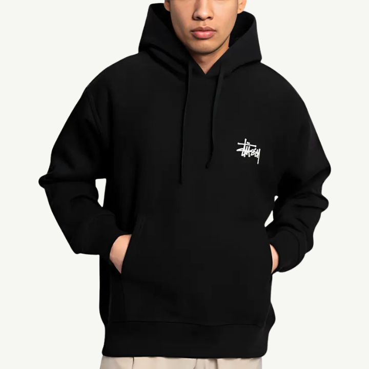 Levoire | Sweat à capuche grande taille unisexe sans fermeture éclair dans un style streetwear tendance