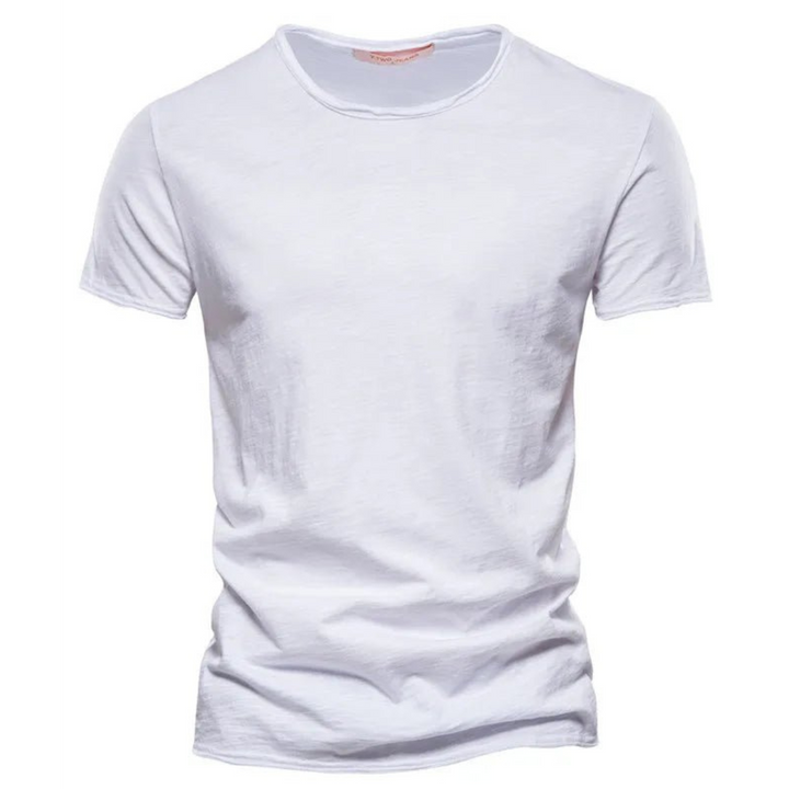 Levoire | T-Shirt Classique Luxeux Blanc