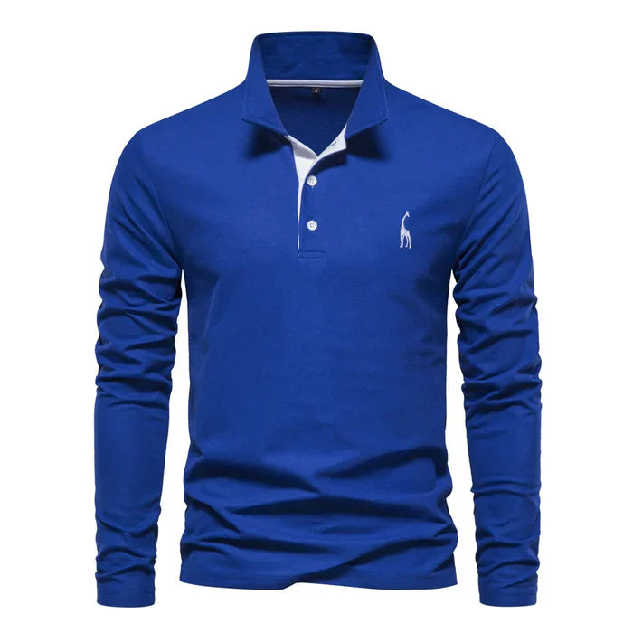 Levoire | Pull Polo Classique Pour Moments Exigeants Bleu